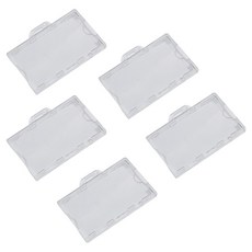 生活智慧 壓克力員工證 識別證卡套, 橫式, 5個