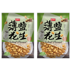 盛香珍 薄鹽花生 全素, 100g, 2袋
