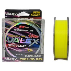히트페이스 발렉스 세미플로팅 낚시 원줄, 형광 3호, 1개