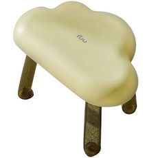 THE ZAKKA 粉彩雲朵浴室椅 FREE, 米色, 1個