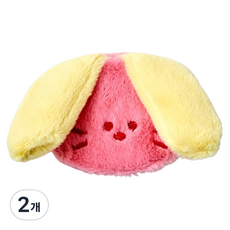 BUTTERSHOP Shop 柔軟時尚雙面鏡, 粉紅色(時尚款), 2個