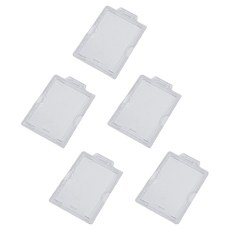 生活智慧 壓克力員工證 識別證卡套, 直式, 5個