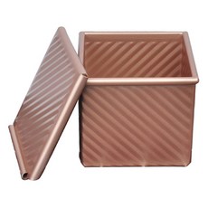 B Home Baking 條紋方塊吐司模 + 蓋子, 1個