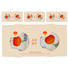 Ecomom Meal 嬰幼兒山村布丁 2入, 4個, 150g, 蘋果胡蘿蔔