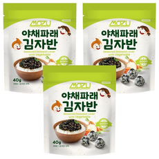 MOZU 蔬菜海苔酥, 3入, 40g