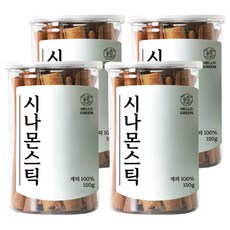 헬로우그린 시나몬스틱, 150g, 4개