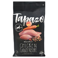 Tapazo 成犬 凍乾三重奏, 雞肉火雞配方, 高蛋白營養, Omega3&6, 低敏火雞配方, 2.27kg, 1袋