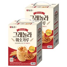 Damtuh 丹特 格蘭諾拉麥片榖物沖泡粉, 2盒, 1kg