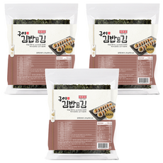 대천김 구이김밥용김 D401, 250g, 3개