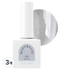 젤로젤로 자석 젤네일, 3개, 10ml, JM 08 모노블랙