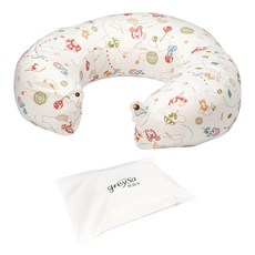 greySa 格蕾莎 哺乳護嬰枕 + 備用布套, 童趣