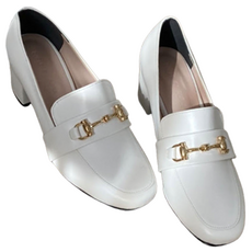 콤마슈 여성용 금장장식 클래식 로퍼 DP5040