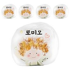 쎄비 로미오 뜨개실, 1흰색, 5개