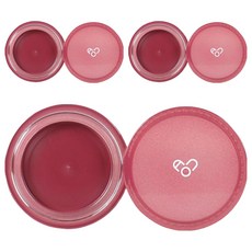 AOU 霧面潤唇膏, 03 Cotton Balm 乾燥玫瑰色, 4.5g, 3罐, 3件