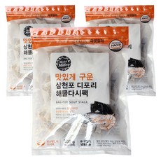 마켓밀러 맛있게 구운 삼천포 디포리 해물다시팩 20p, 300g, 3개