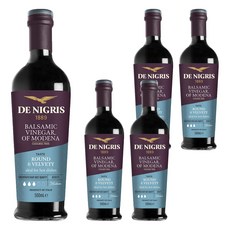 DE NIGRIS 德尼格斯 巴薩米克醋, 45% 藍色, 500ml, 義大利產, 5瓶