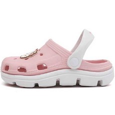 ShoelaMode 女童Hello Kitty圖案洞洞拖鞋