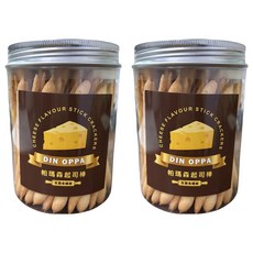 DIN OPPA 帕瑪森起司棒, 100g, 2罐