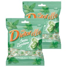 DIETORELLE Sferari無糖糖果 薄荷, 70g, 2個
