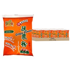 金錢豹 酥漿粉, 500g, 24包