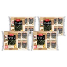 동원 참기름김 식탁 8p, 4g, 64개