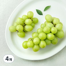 만나다 페루산 씨없는 청포도, 4개, 600g
