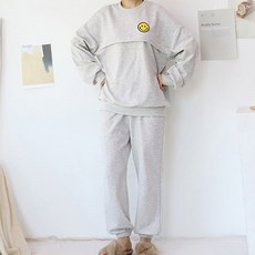 女款T長版微笑哺乳衣套組