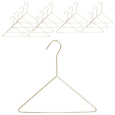 The Flow 可愛三角鐵製衣架, 15個, 金色