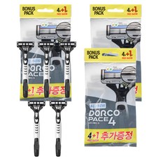 PACE ALL NEW 페이스 포 휴대용 면도기, 5개입, 3개