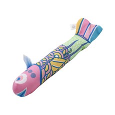 세이코코아 바스락 생선쿠션, 핑크, 1개