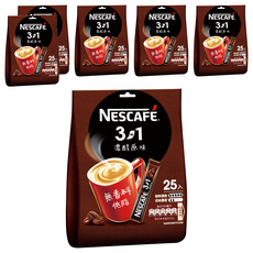 NESCAFE 雀巢咖啡 三合一 濃醇原味, 15g, 25包, 6袋