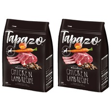 Tapazo 成幼犬凍乾三重奏 低敏羊肉配方 雞肉羊肉配方 營養乾糧, 907g, 2包