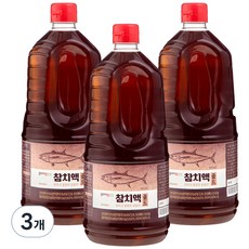 gomgom 黃金鮪魚露, 1.8L, 3個