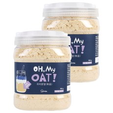 우리가스토리 오 마이 오트 볶은귀리분말, 900g, 2개