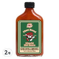 純素甜辣泡菜辣醬, 250g, 2個