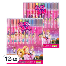 동아 소피루비 색연필 12종 세트, 12색, 12세트