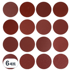 스탠맨 원형사포 16종 세트, 6세트