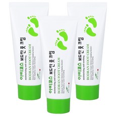 Atticos Bodeuran 柔嫩足霜 管狀, 100g, 3個