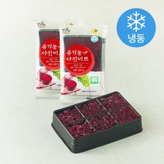 우리땅 유기가공식품 인증 다진 비트 (냉동), 100g, 2개