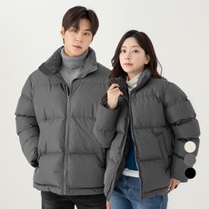 BASE ALPHA ESSENTIALS 立領抽繩短版填充外套