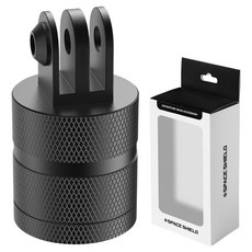 고프로 히어로 시리즈 오즈모액션 호환 360도 회전 알루미늄 삼각대 어댑터, 1개