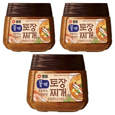 샘표 꽃게 토장 찌개양념, 450g, 3개