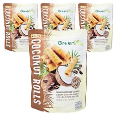 香脆椰子卷 咖啡口味, 70g, 4包