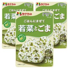 TaNaKa 田中食品 蔬菜芝麻海苔酥, 3個, 31g
