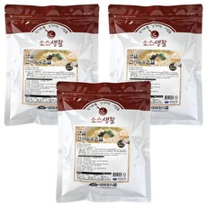 斗元食品 傳統宴會麵粉, 3個, 500g