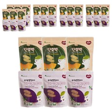 DDODDOmam 聰明媽媽 米餅2款各3包組, 紫薯口味+南瓜口味, 2組