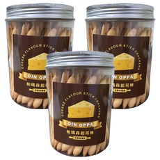 DIN OPPA 帕瑪森起司棒, 100g, 3罐