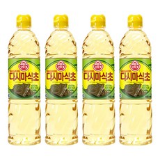 OTTOGI 不倒翁 昆布調理醋, 900ml, 4瓶