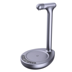 ANTIAN 智能充電式電動托盤抽水器, 岩灰藍, 1個, 1.3L