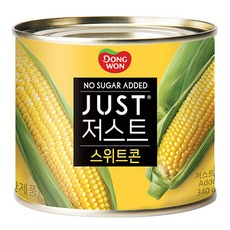 동원 JUST 노슈가 스위트콘, 340g, 1개
